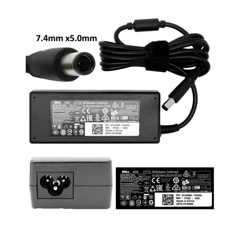 Sạc Dell 19.5V- 4.62A - 90W Kim To